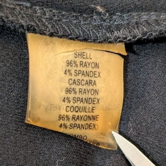 Vince Camuto Fit & Flare Dress Size 6 NWT Long-Sleeve LBD Little Black Dress - Picture 5 of 6